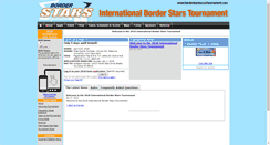 Desktop Screenshot of borderstarssoccertournament.com