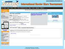 Tablet Screenshot of borderstarssoccertournament.com
